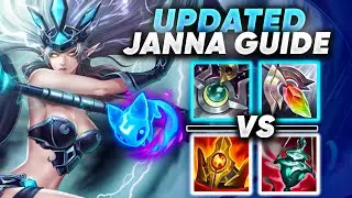 WHY JANNA IS GOD TIER AGAIN - POST BUFF CHALLENGER JANNA GUIDE