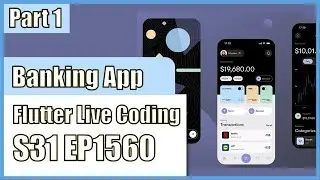 [Flutter] Flutter Live Coding EP1560 (Banking service App Part 1)