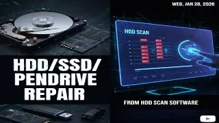 How to repair HDD bad sector from HDD scan ! 😎