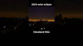 Solar eclipse from the rooftops #solareclipse #urbex #Cleveland #exploration #abandonded