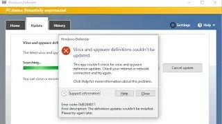 How to Fix Windows Defender not updating problem { Solved }