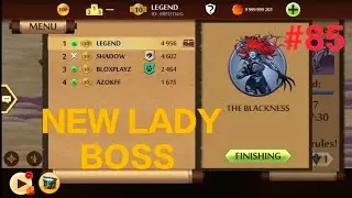 NEW LADY BOSS 🤡 || SHADOW FIGHT 2 UNDERWORLD || HINDI GAMEPLAY