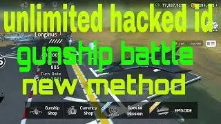 Gunship battle  unlimited hacked id witht proof 💯℅ real video 2017