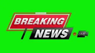 Breaking News Green Screen #2