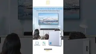 Fanless Mini PC Intel Atom Z8350 Processor,Mini Computer Windows 10 Pro| 