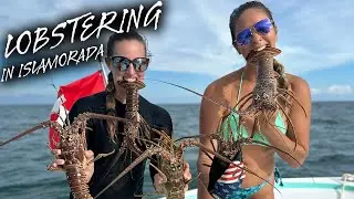 Weekend of LOBSTERING in ISLAMORADA