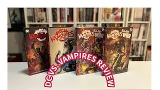 Review: DC Vs Vampires vol 1 & 2 and DC v Vampires: All-Out War vol 1 & 2
