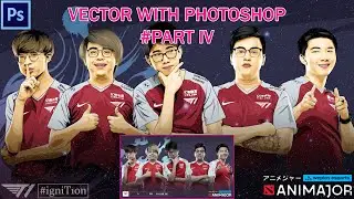 Vector with photoshop T1 roster #PART4 | Karl