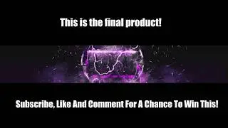 FREE YT BANNER GIVEAWAY [ENTER NOW] SpeedDesign
