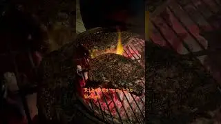 Ribeyes on the Weber #bbq #food #meatcooking #charcoal #webergrill #grill #carnivore