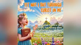 Song: Yet not I but through Christ in me