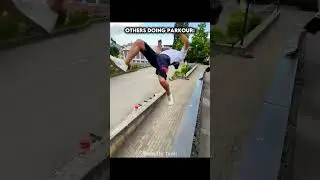 Others Doing Parkour vs This Guy😲