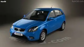 Kia Rio JB hatchback 2011 3D model by 3DModels.org