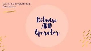 Bitwise AND Operator