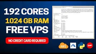 Get VPS with 1TB RAM & 192 CPU Cores (100% Working 2025)