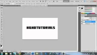 How to make professional, glossy text in Adobe Photoshop!