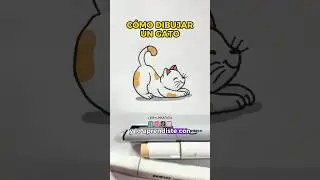 Cómo dibujar un Gato 🙀 #dibujo #arte #tutorial #drawing #art
