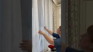 Отпаривание штор с парогенератором