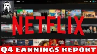 (NFLX) Netflix Stock 📉Drops 4% On Q4 Earnings | Time To Sell?