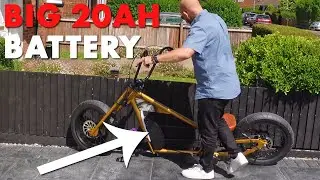 LONG-RANGE EBIKE BATTERY (TEST FIT) LOWRIDER