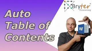 How to create a table of contents (in MS Word)