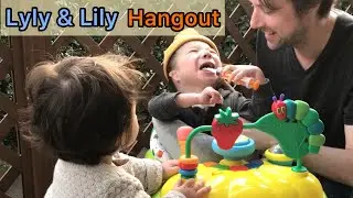 Trisomy 13: Hanging out at home with Lyly & Lily || 3 year-old with Trisomy 13 (13トリソミー) (Ep. 2)