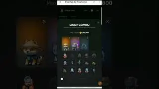 Pixel Tap Daily Combo Cards 18 July 2024 100% Complete