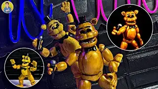 GOLDEN FREDDY PLASTILINA VS PORCELANA / COMPARACION DE FIGURAS