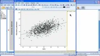 Scatter Plot - SPSS (part 1)