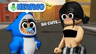 So I Became a BABY in Da Hood VOICE CHAT! 🥺