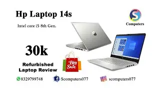 Special Offer on Refurbished  8th Generation HP Laptop 14s reviews.