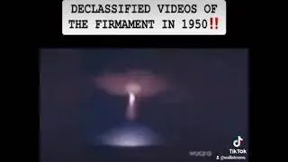 Declassified videos of the firmament in 1950