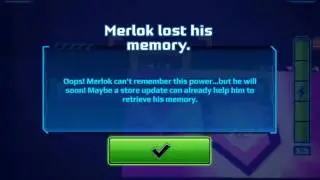 Lego Nexo Knights: Trying to scan a Dark Nexo Power and gets rejected