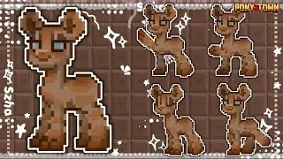 ✮⋆ Pony Town⋆˙ ∘₊✧Sweet Choco Skinbase Tutorial✧₊∘ •°Skinbase Ideas°• ⋆˙ by szha ⋆˙