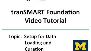 TUTORIAL:  Data Loading and Curation