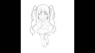 ⭐SpeedPaiting⭐ Desenho Digital- Estilo chibi (Clip Studio Paint)
