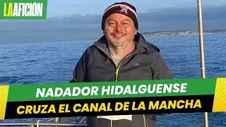 Nadador hidalguense cruza el Canal de la Mancha