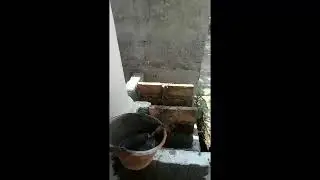 PROSES PEMBUATAN KOLAM KOI RELIF TEBING