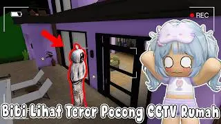 Auntie saw the appearance of a traveling ghost on CCTV at Bimala's new house || BROOKHEAVEN🏡ROBLO...