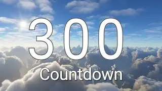 300 Seconds Timer with Relaxing Music and Alarm