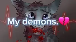 Коты-воители. My demons. На русском.