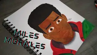 Drawing Miles Morales | Across The Spider Verse