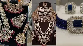 Trending bridal wedding jewellery |ideas |designs |classic jewellery sets @fabways