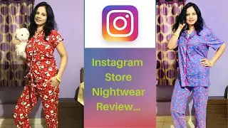 Instagram store review || nightwear review || momo’s Style