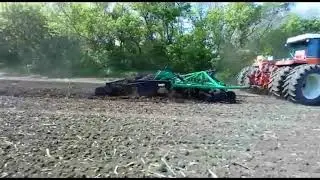 Работа дискатора 4х4