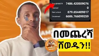 ሸወዱን!! $HMSTR token result