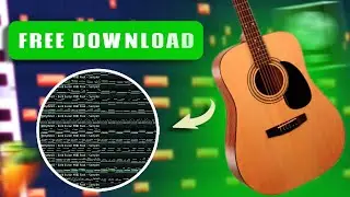 🎸 Free Guitar MIDI Pack  | Free Guitar MIDI Kit | How to make guitar melodies in fl studio