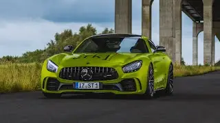 Mercedes Benz AMG GTR | greenyellow beast .