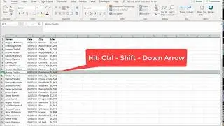 Mass Delete Rows in Excel