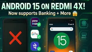 Android 15 on 8-Year-Old Redmi 4X 🔥 | Flashing, Fixes & Hidden Features Unlocked!